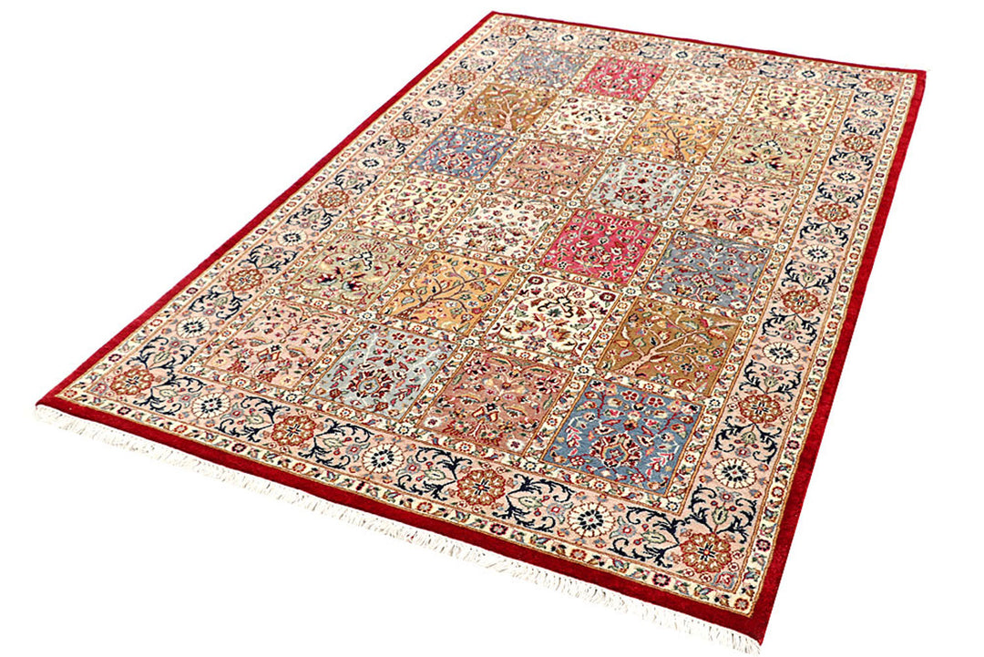 Multi Colored Bakhtiar 4'  6" x 6'  11" - No. QA21116
