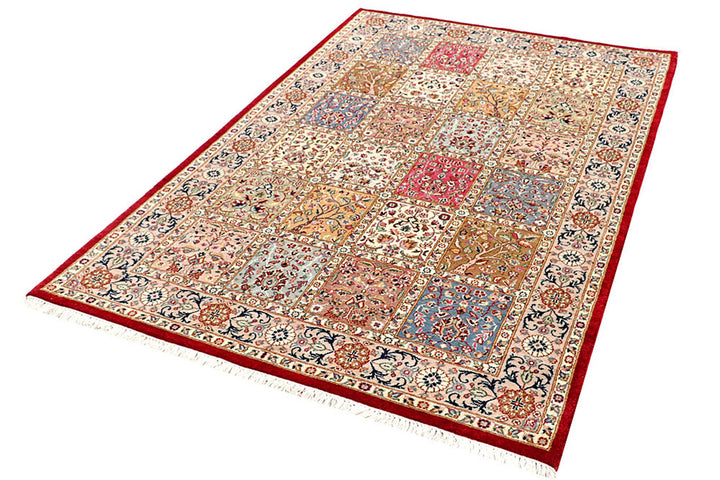 Multi Colored Bakhtiar 4'  6" x 6'  11" - No. QA21116