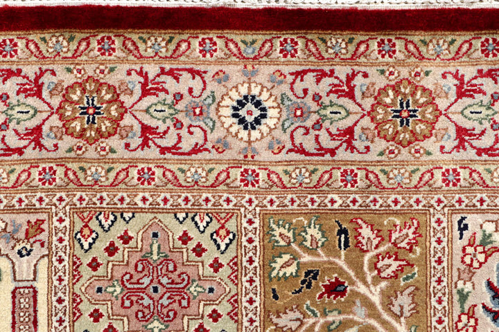 Multi Colored Bakhtiar 4'  5" x 6'  7" - No. QA91011