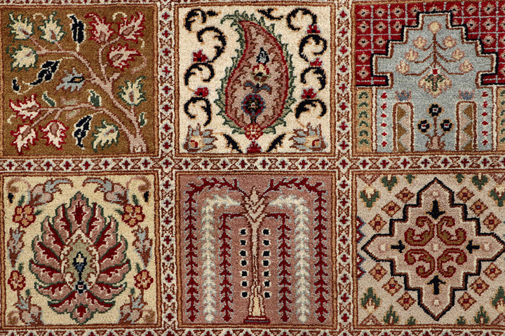 Multi Colored Bakhtiar 4'  5" x 6'  7" - No. QA91011