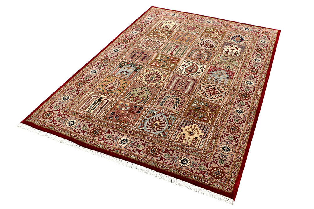 Multi Colored Bakhtiar 4'  5" x 6'  7" - No. QA91011
