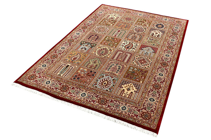 Multi Colored Bakhtiar 4'  5" x 6'  7" - No. QA91011