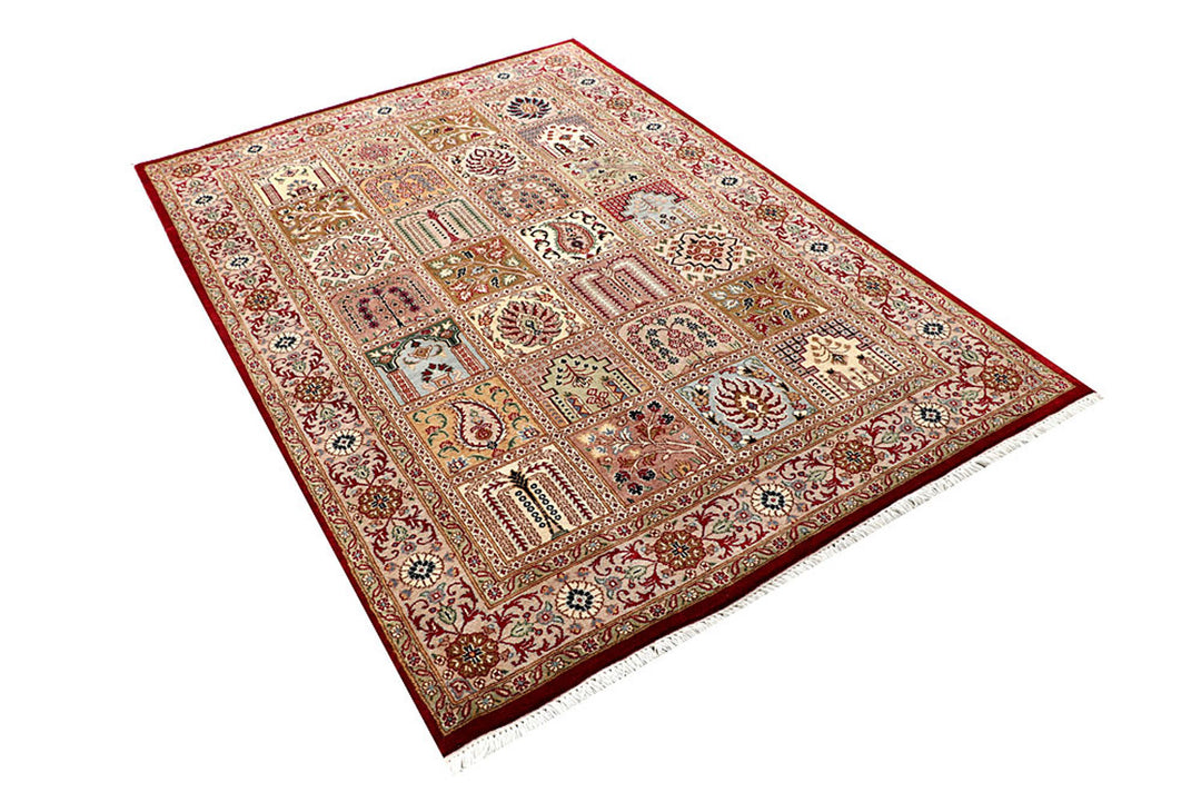 Multi Colored Bakhtiar 4'  5" x 6'  7" - No. QA91011