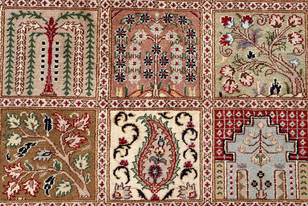 Multi Colored Bakhtiar 4'  6" x 6'  6" - No. QA99080