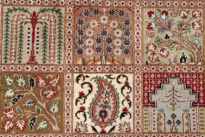 Multi Colored Bakhtiar 4'  6" x 6'  6" - No. QA99080