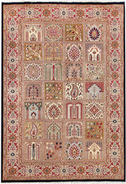 Multi Colored Bakhtiar 4' 6 x 6' 6 - No. 56831
