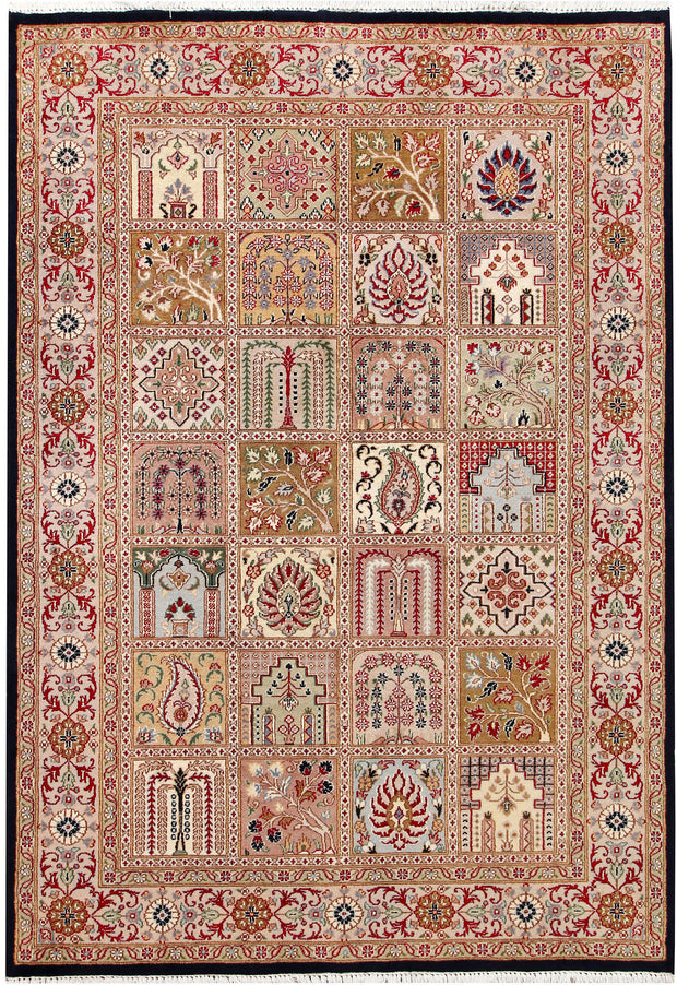 Multi Colored Bakhtiar 4' 6 x 6' 6 - No. 56831