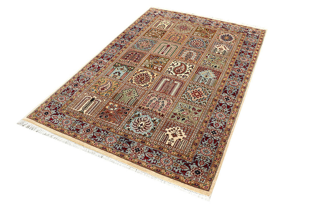 Multi Colored Bakhtiar 4'  4" x 6'  5" - No. QA28623