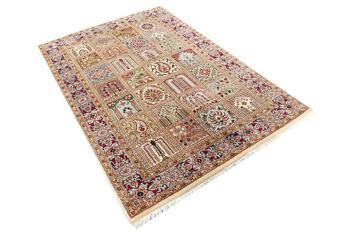 Multi Colored Bakhtiar 4'  4" x 6'  5" - No. QA28623