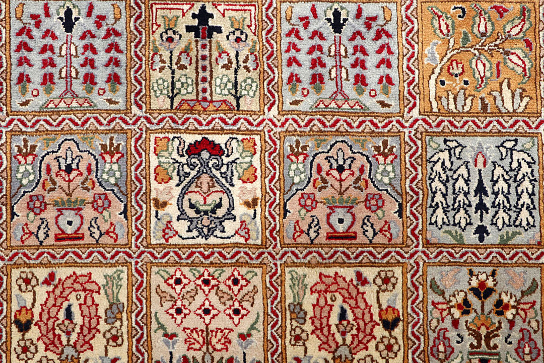 Multi Colored Bakhtiar 4'  6" x 6'  7" - No. QA58884