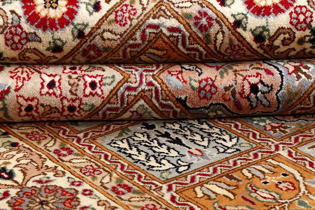 Multi Colored Bakhtiar 4'  6" x 6'  7" - No. QA58884