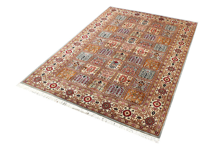 Multi Colored Bakhtiar 4'  6" x 6'  7" - No. QA58884