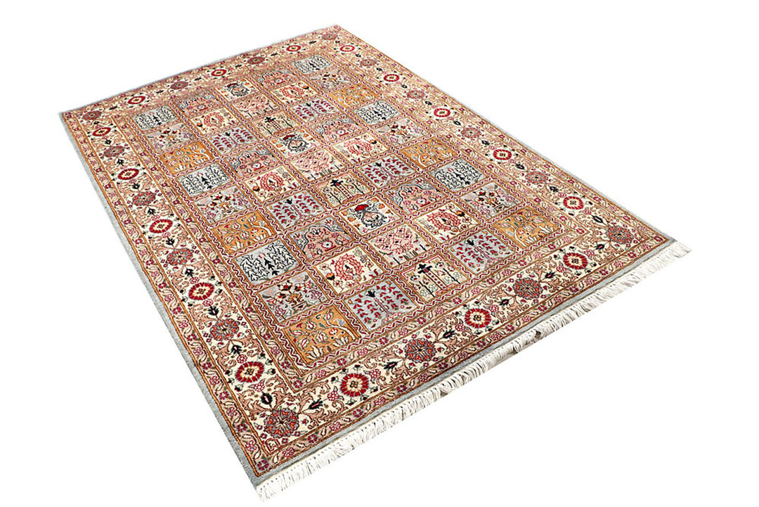 Multi Colored Bakhtiar 4'  6" x 6'  7" - No. QA58884