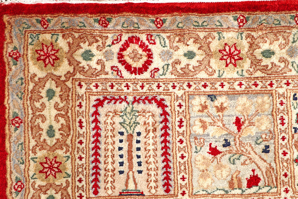 Multi Colored Bakhtiar 2' 7 x 6' 1 - No. 56838 - ALRUG Rug Store