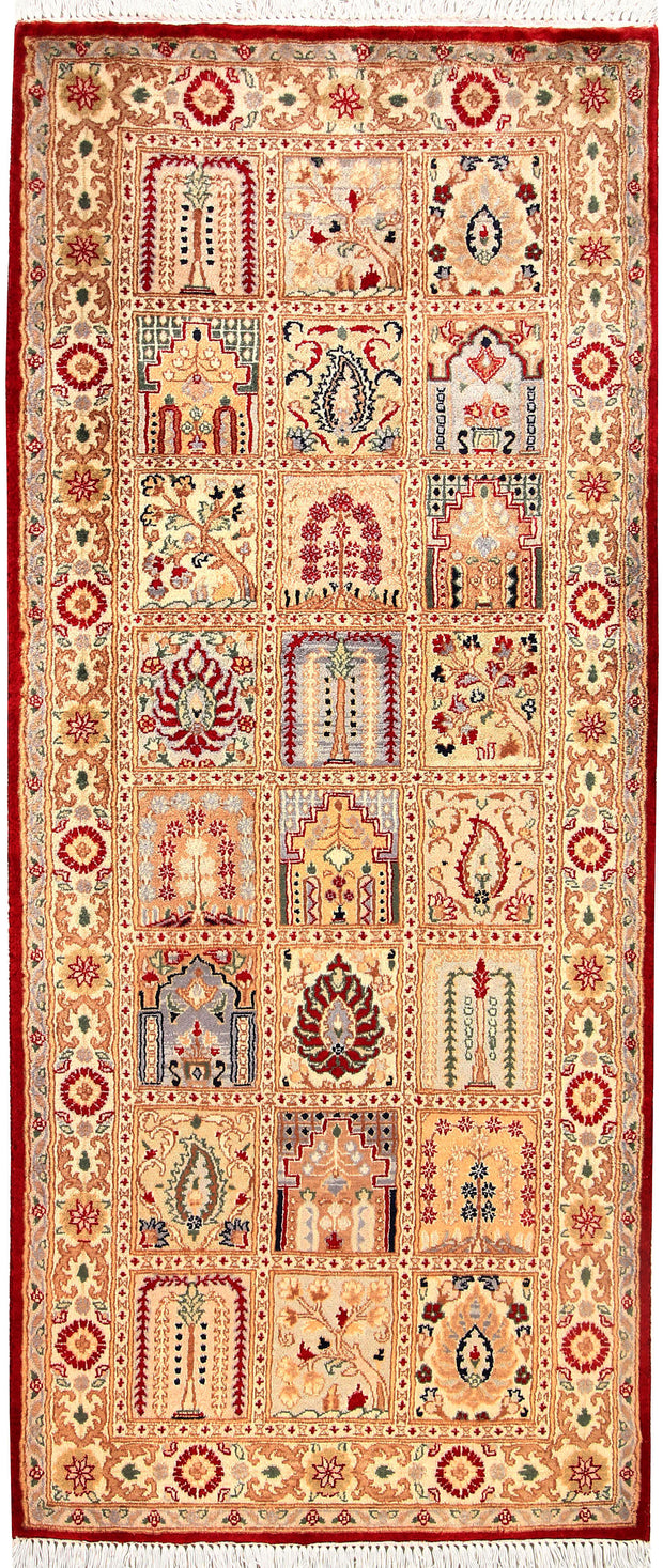 Multi Colored Bakhtiar 2' 7 x 6' 1 - No. 56838 - ALRUG Rug Store