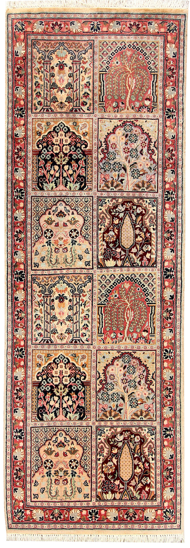 Multi Colored Bakhtiar 2' 1 x 6' - No. 56847 - ALRUG Rug Store
