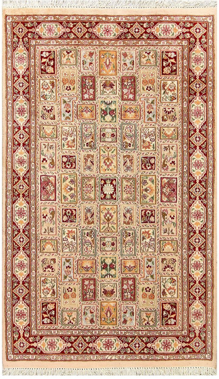 Multi Colored Bakhtiar 3'  1" x 5'  1" - No. QA89419