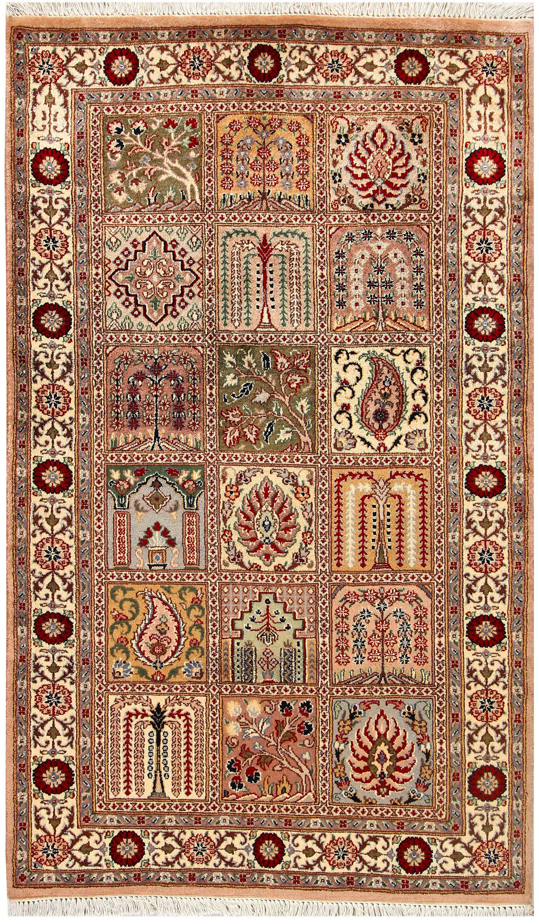 Multi Colored Bakhtiar 3' 1 x 5' 2 - No. 56850 - ALRUG Rug Store