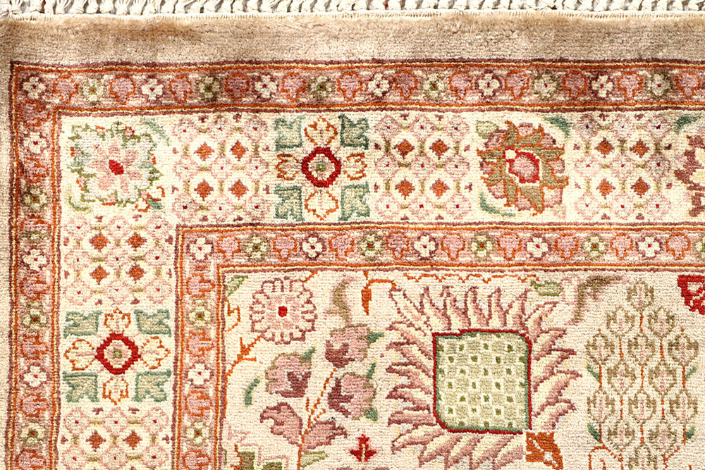 Wheat Mahal 3' 1 x 5' 1 - No. 56852 - ALRUG Rug Store