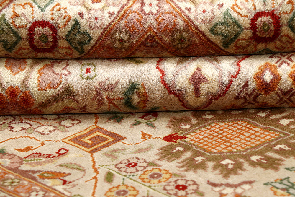 Wheat Mahal 3' 1 x 5' 1 - No. 56852 - ALRUG Rug Store