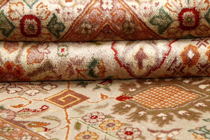 Wheat Mahal 3' 1 x 5' 1 - No. 56852 - ALRUG Rug Store