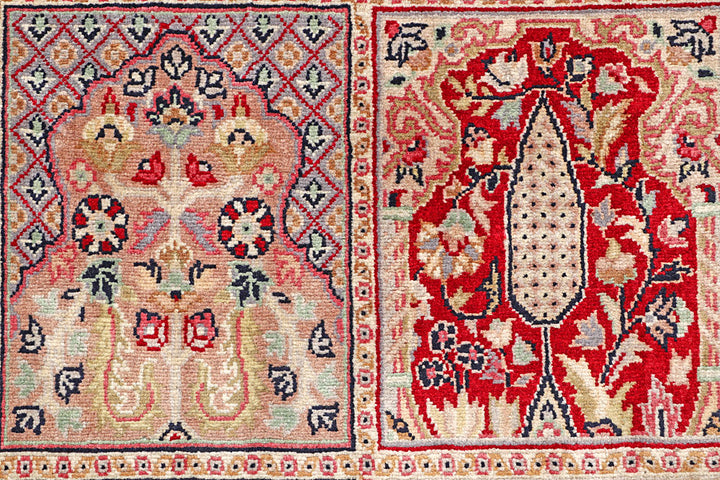 Multi Colored Bakhtiar 2' x 6' 3 - No. 56861 - ALRUG Rug Store