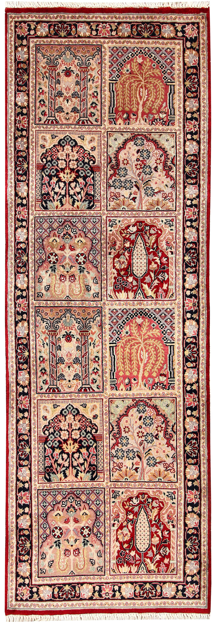 Multi Colored Bakhtiar 2' x 6' 3 - No. 56861 - ALRUG Rug Store