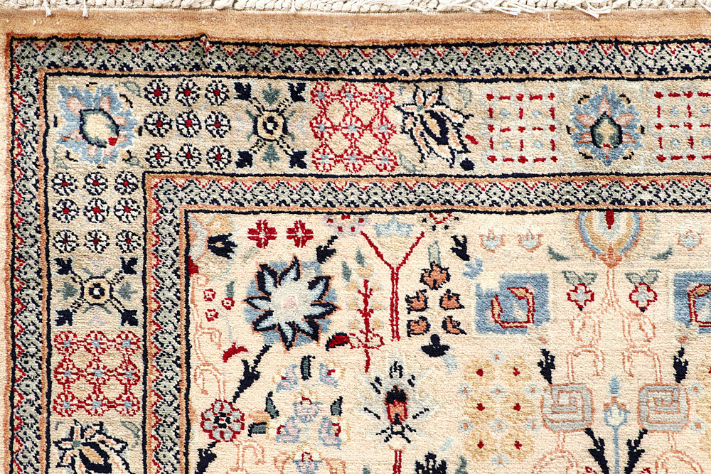 Wheat Mahal 3' x 5' 3 - No. 56862 - ALRUG Rug Store