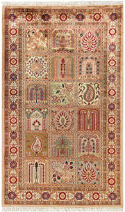 Multi Colored Bakhtiar 3' 7 x 5' 6 - No. 56864
