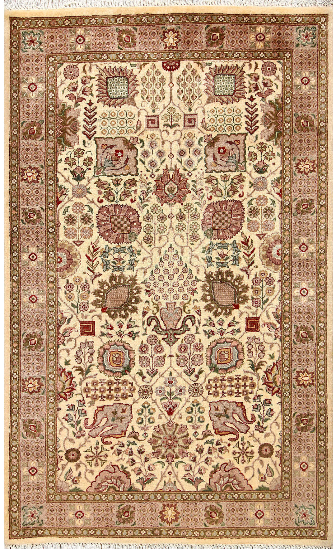 Cornsilk Mahal 3' 2 x 5' 2 - No. 56867 - ALRUG Rug Store