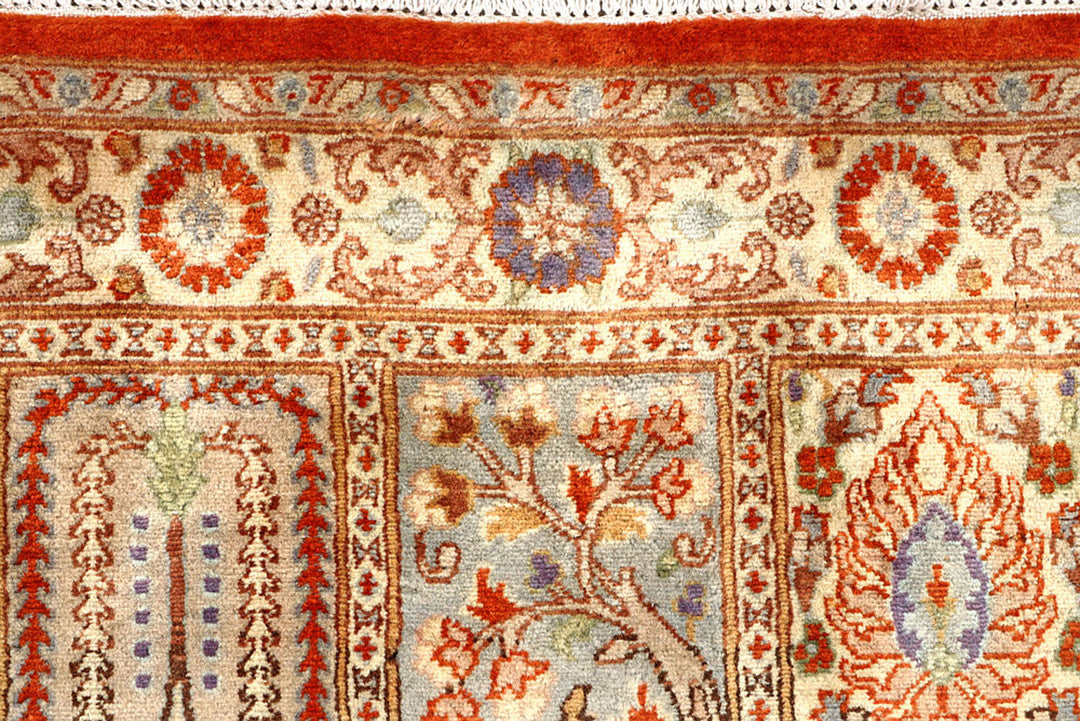 Multi Colored Bakhtiar 2'  6" x 6'  4" - No. QA86293