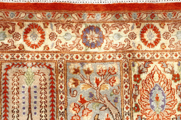 Multi Colored Bakhtiar 2'  6" x 6'  4" - No. QA86293