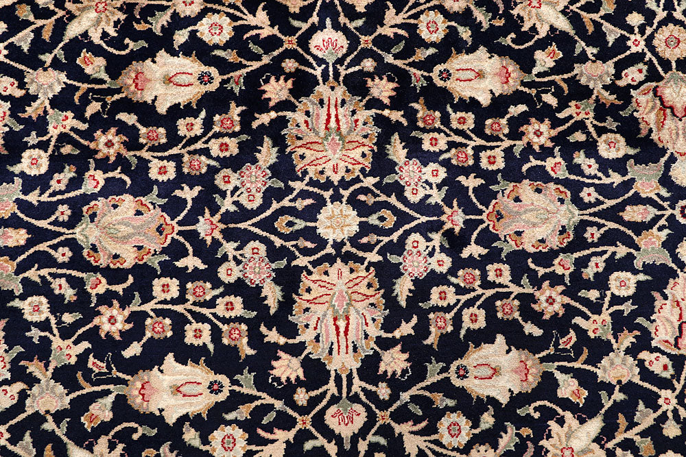 Dark Blue Mahal 8' 2 x 10' 2 - No. 56877 - ALRUG Rug Store