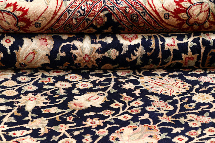 Dark Blue Mahal 8' 2 x 10' 2 - No. 56877 - ALRUG Rug Store