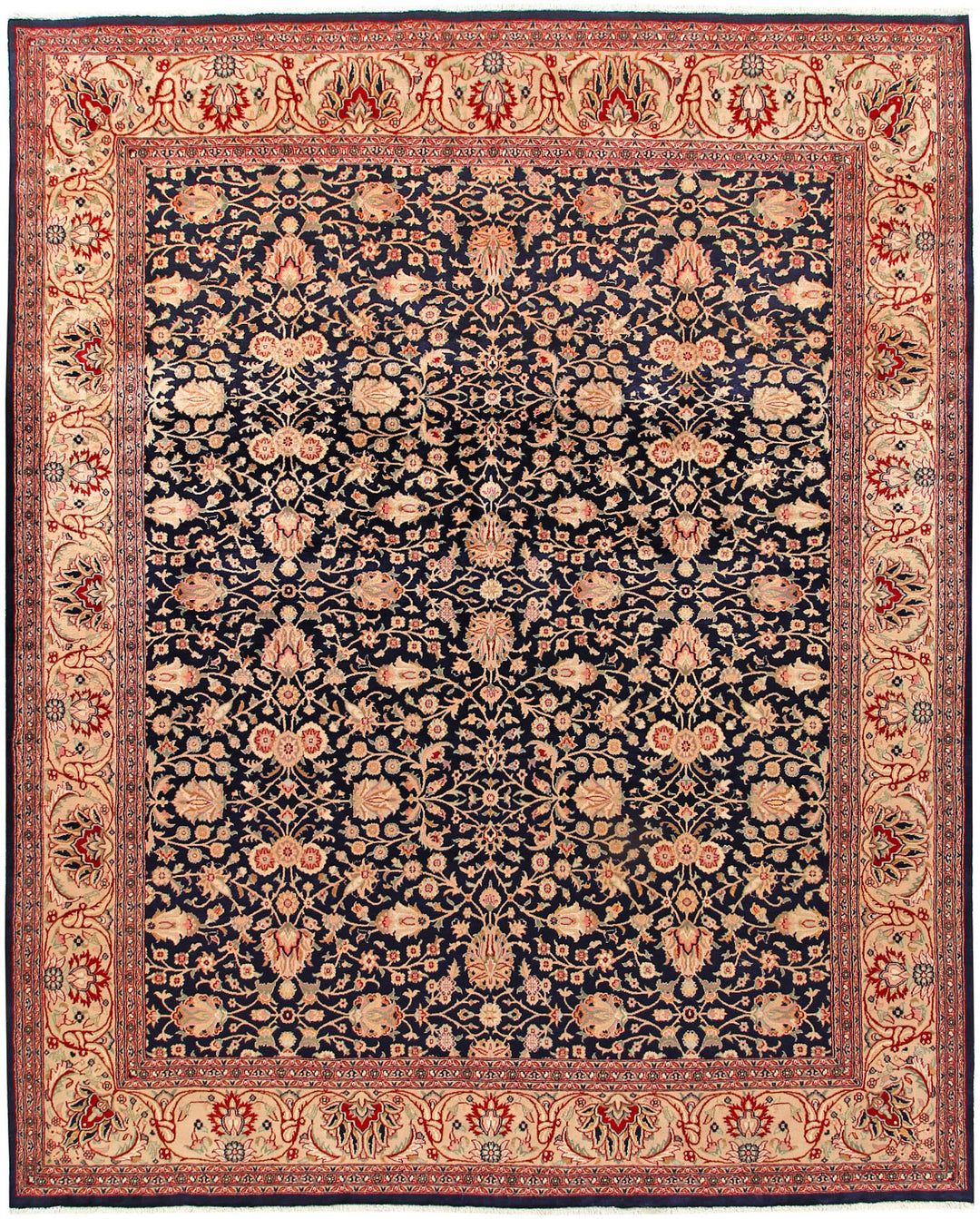 Dark Blue Mahal 8' 2 x 10' 2 - No. 56877 - ALRUG Rug Store