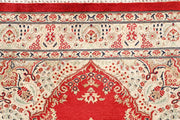 Red Isfahan 3'  6" x 5'  7" - No. QA39557