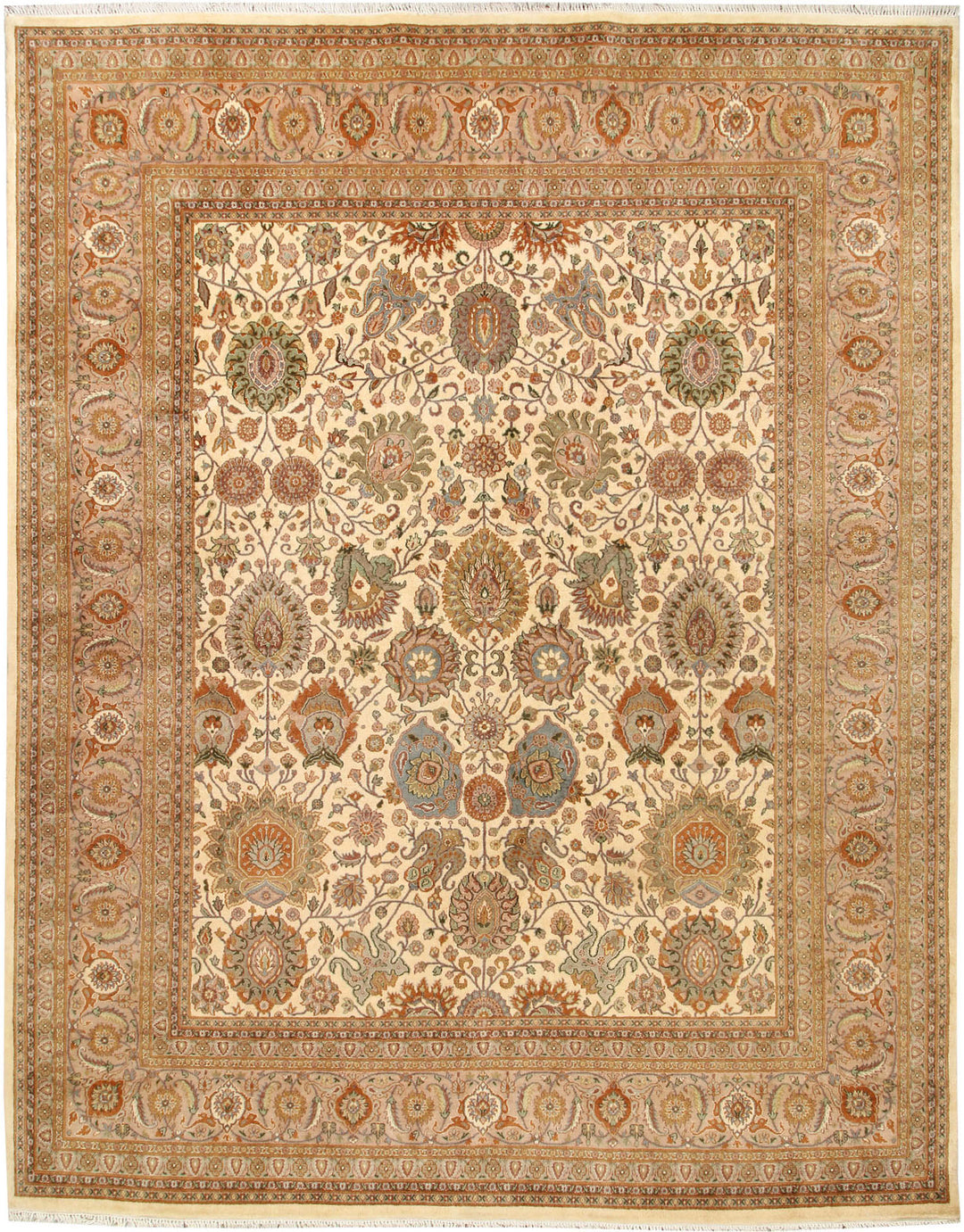 Cornsilk Mahal 8' 1 x 10' 2 - No. 56879 - ALRUG Rug Store
