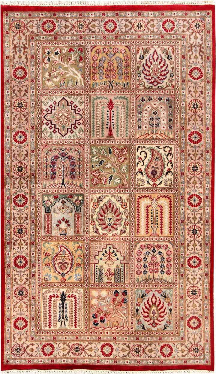 Multi Colored Bakhtiar 3'  3" x 5'  6" - No. QA32505