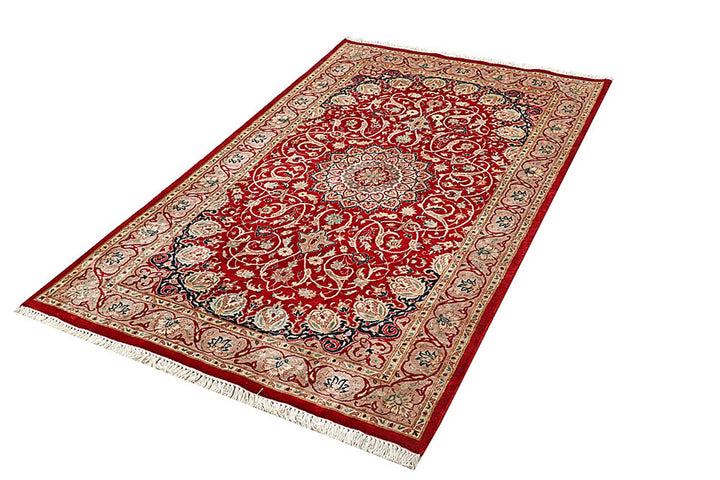 Firebrick Isfahan 3' 6 x 5' 8 - No. 56887