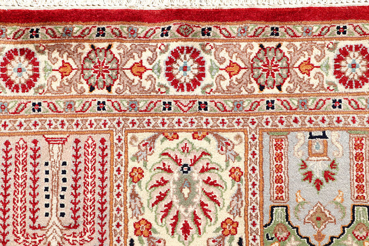 Multi Colored Bakhtiar 3'  4" x 5'  5" - No. QA10274