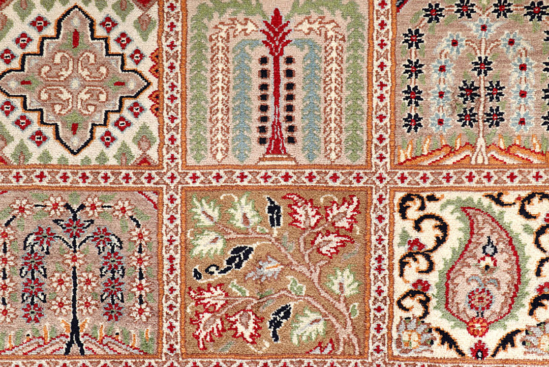 Multi Colored Bakhtiar 3'  4" x 5'  5" - No. QA10274