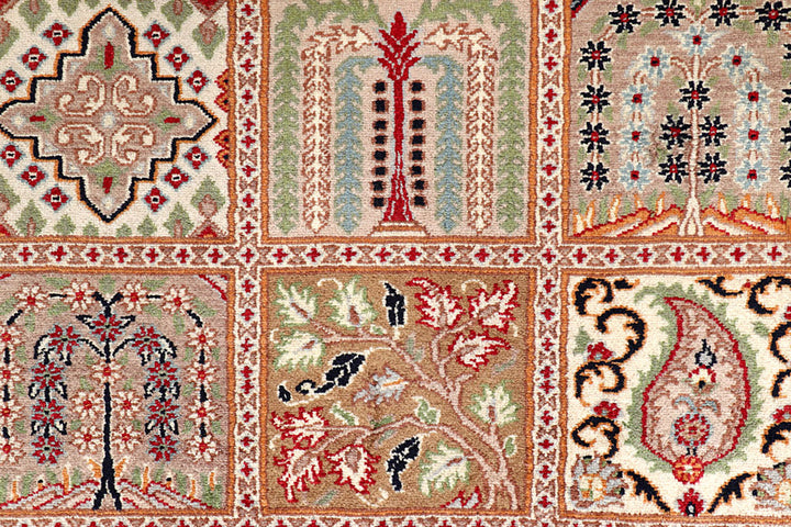 Multi Colored Bakhtiar 3'  4" x 5'  5" - No. QA10274