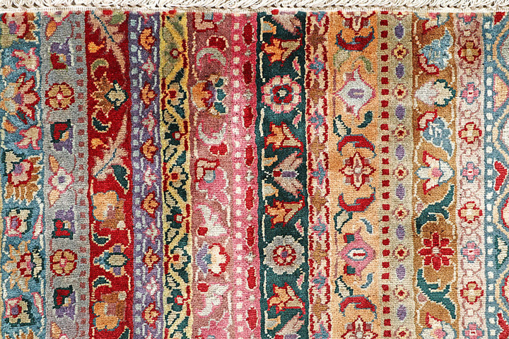 Multi Colored Shawl 3'  x" 5' " - No. QA75472