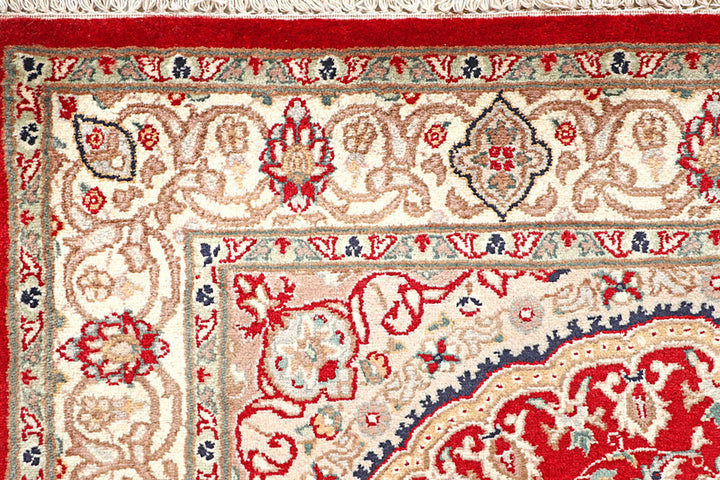 Firebrick Isfahan 3'  7" x 5'  7" - No. QA50005