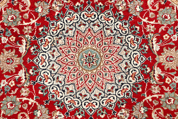 Firebrick Isfahan 3'  7" x 5'  7" - No. QA50005