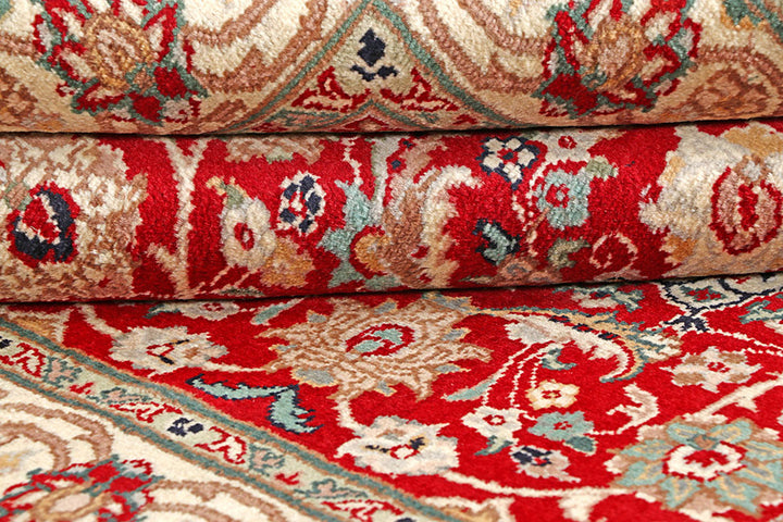 Firebrick Isfahan 3' 7 x 5' 7 - No. 56895