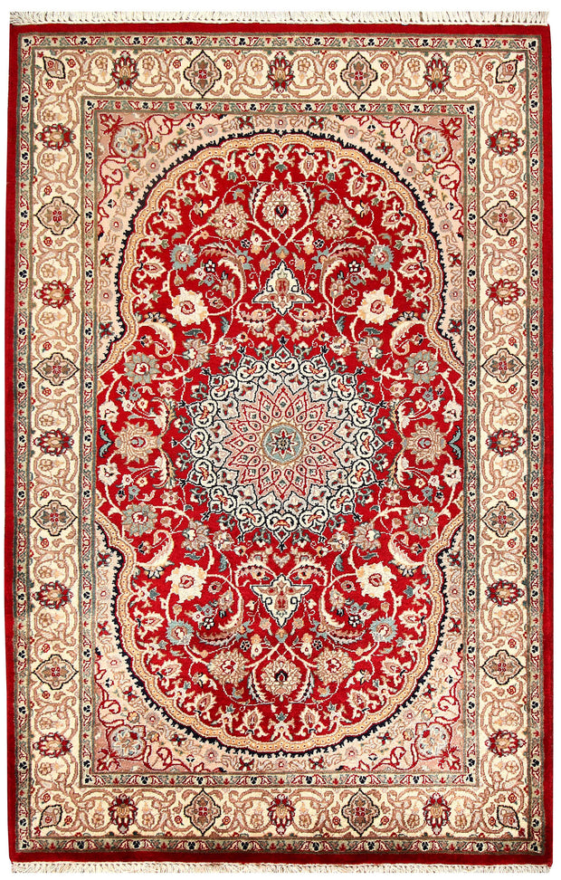 Firebrick Isfahan 3' 7 x 5' 7 - No. 56895