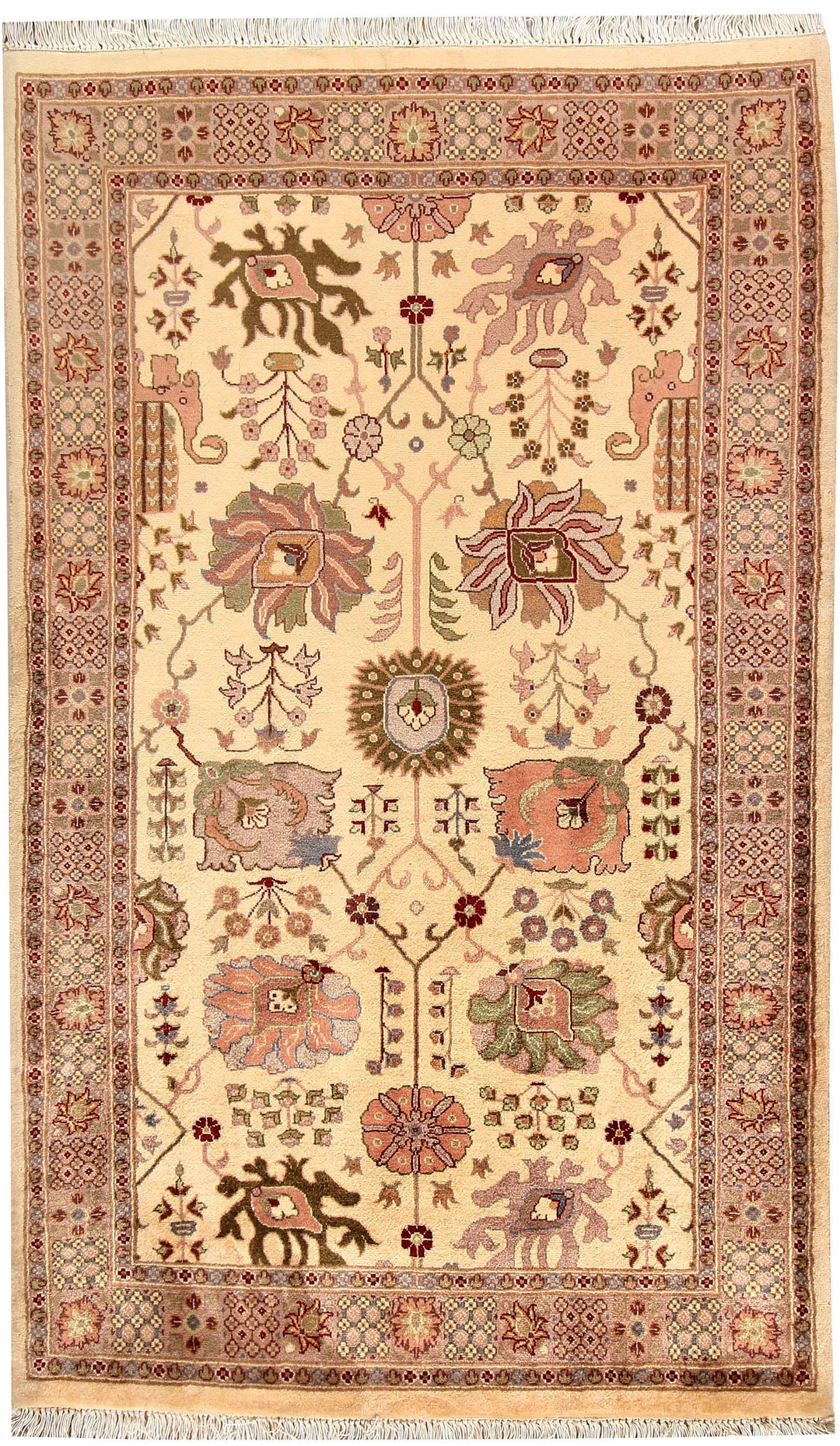 Cornsilk Mahal 3' 2 x 5' 3 - No. 56896 - ALRUG Rug Store