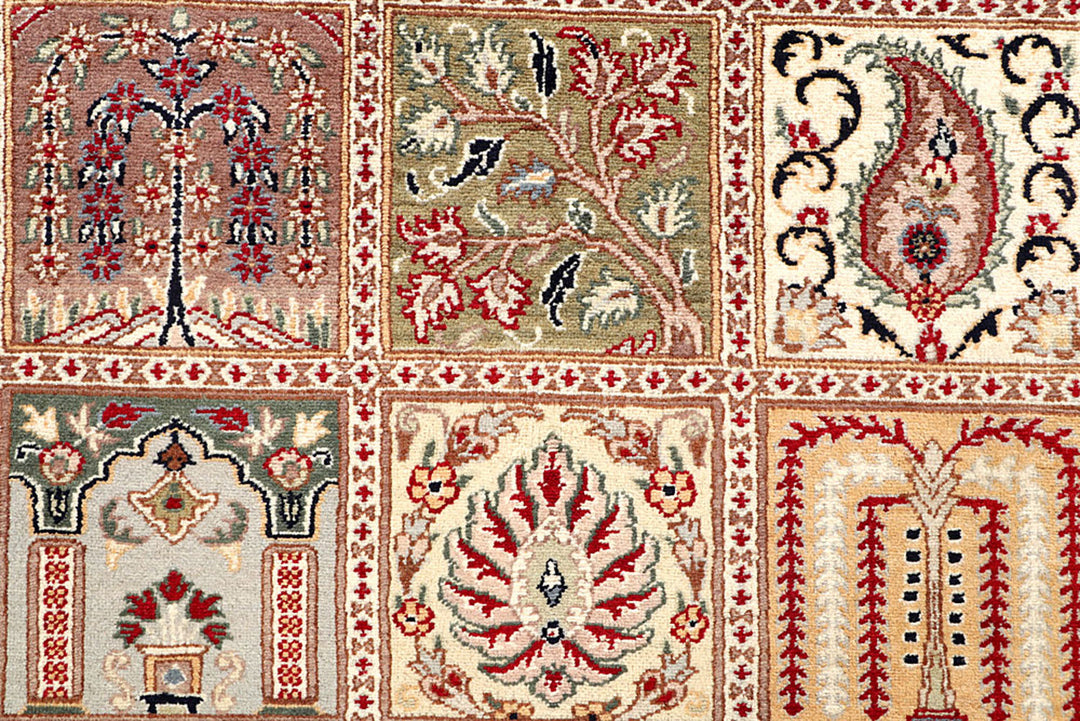 Multi Colored Bakhtiar 3'  5" x 5'  6" - No. QA47447