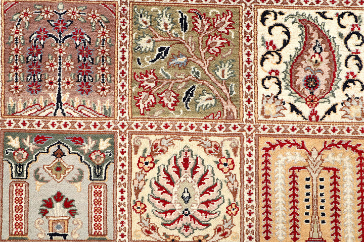 Multi Colored Bakhtiar 3'  5" x 5'  6" - No. QA47447